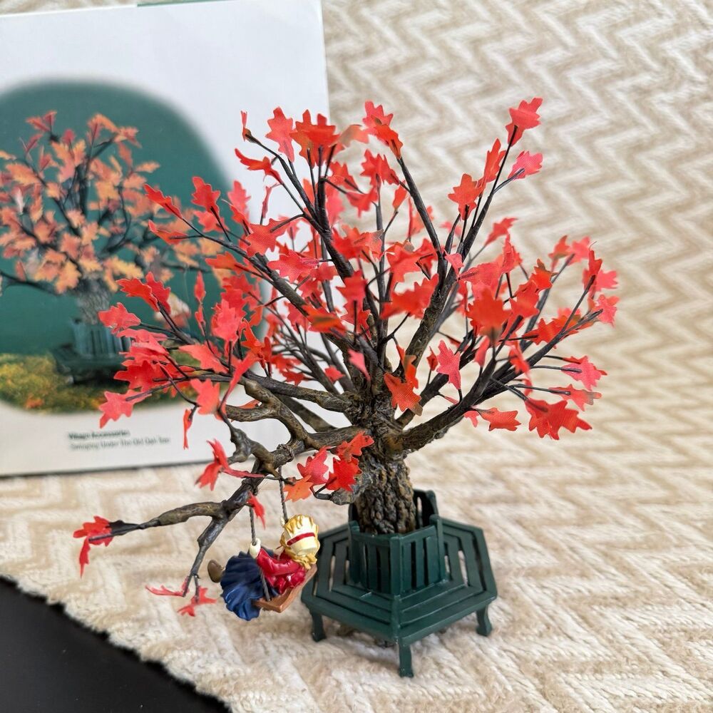 Department 56 Swinging Under The Old Oak Tree Village Accessories - Picture 9 of 10